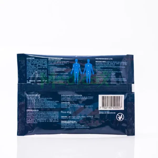 Wescohex Wipes Paño-Baño Paciente - West - Image 2