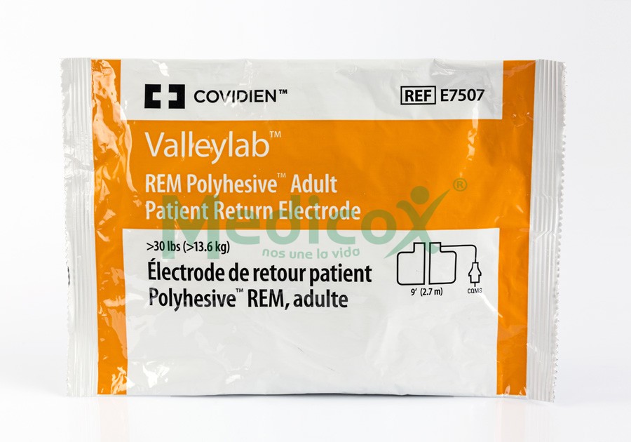 Placa Electro-bisturí Con Cable REM - Medtronic