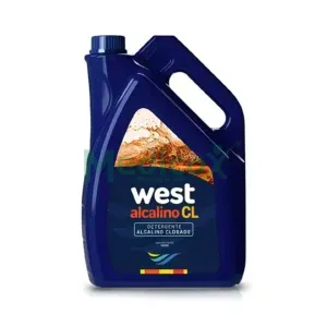 Detergente Alcalino GLX 3780 ml - West | Limpieza Hospitalaria de Alto Rendimiento