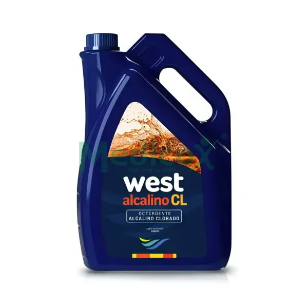 Detergente Alcalino GLX 3780 ml - West | Limpieza Hospitalaria de Alto Rendimiento