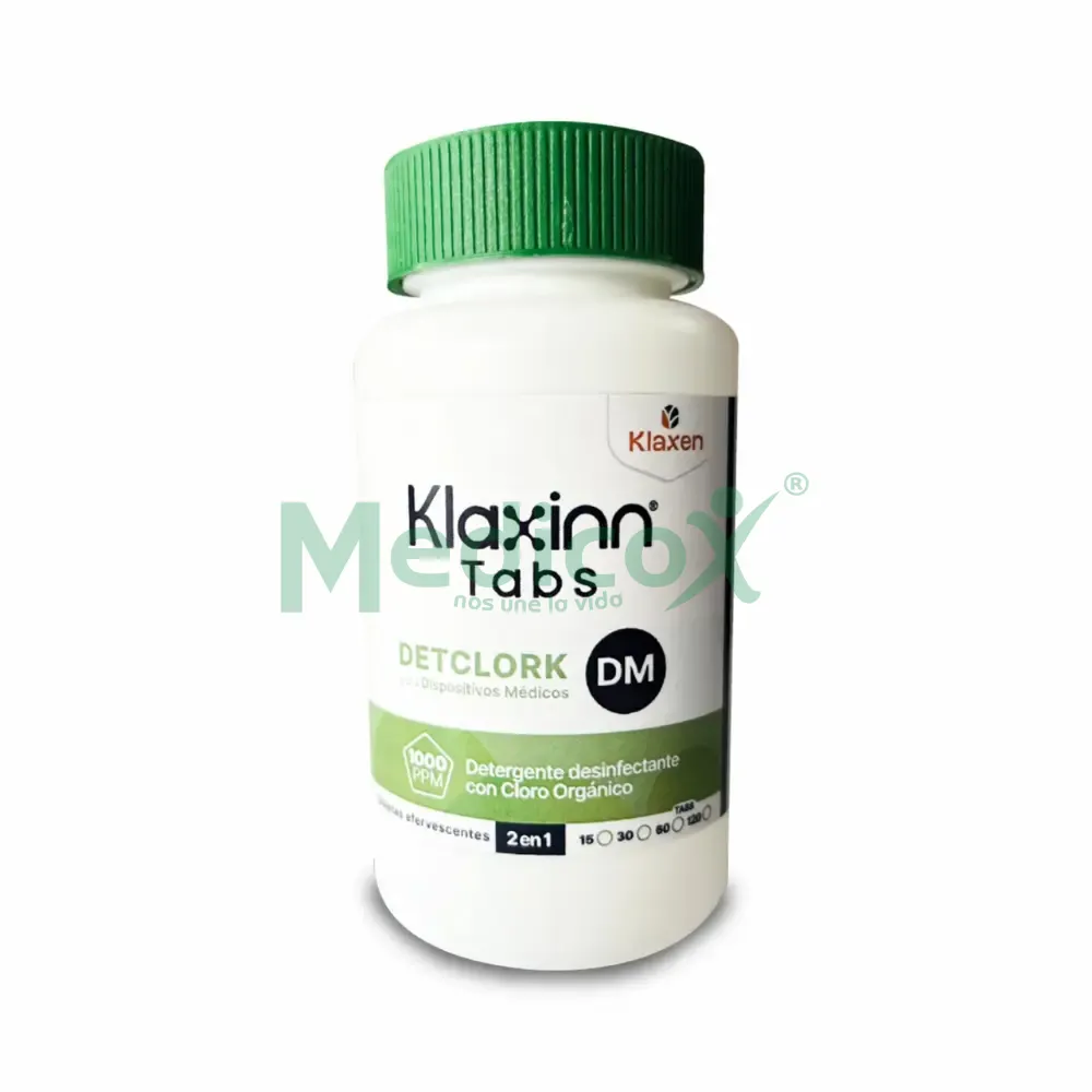 Klaxinn Tabs Detclork DM – Detergente Desinfectante para Dispositivos Médicos | West - Imagen 2