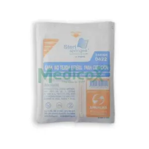 GASA ESTÉRIL 10x10 cm 8 Pliegues – Alta Absorción y Aislamiento | Pack x5 – Sherleg