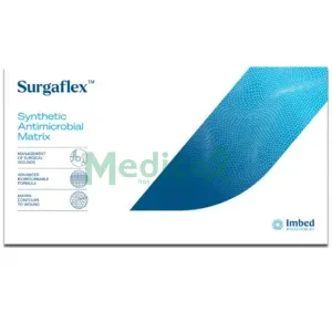 Surgaflex Malla Polimerica Radiotransparente Ultrafina Sintetica con Plata Antimicrobiana 4CM X 20CM